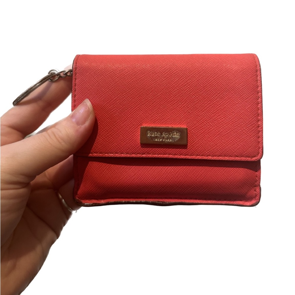 Kate Spade Pink Keychain Wallet